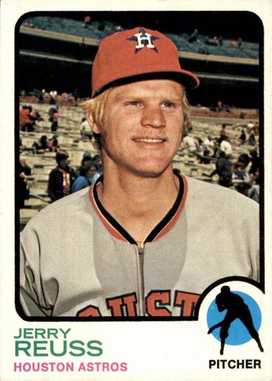 1973 Topps #446 Jerry Reuss, Houston Astros