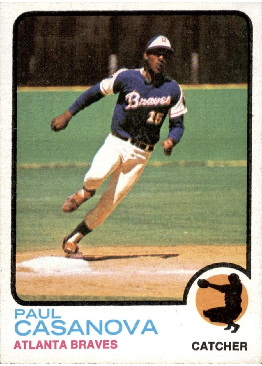 1973 Topps #452 Paul Casanova, Atlanta Braves