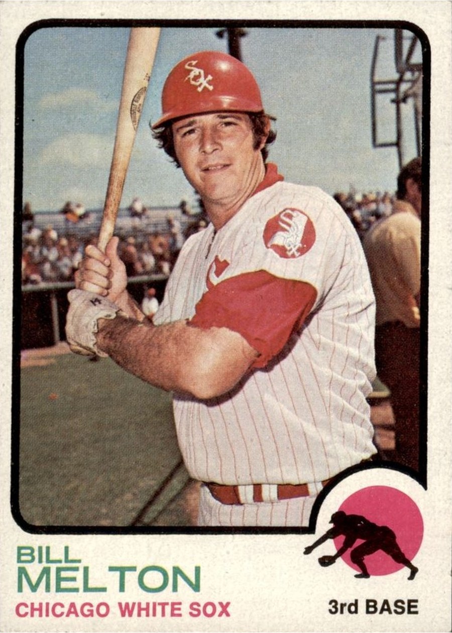 1973 Topps #455 Bill Melton, Chicago White Sox