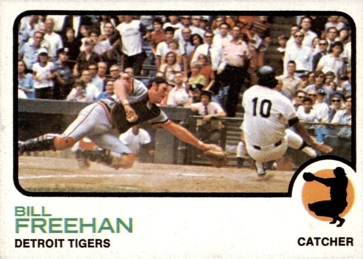 1973 Topps #460 Bill Freehan, Detroit Tigers