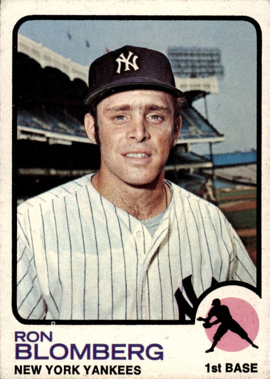 1973 Topps #462 Ron Blomberg, New York Yankees