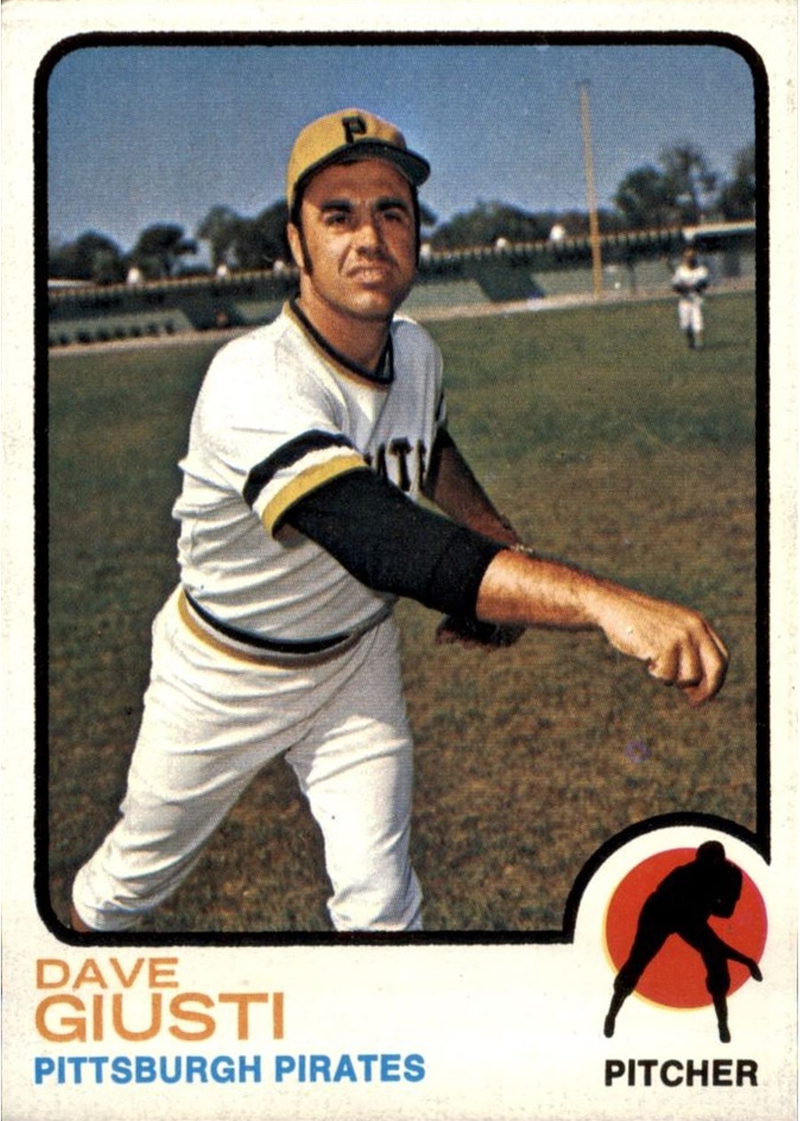 1973 Topps #465 Dave Giusti, Pittsburgh Pirates