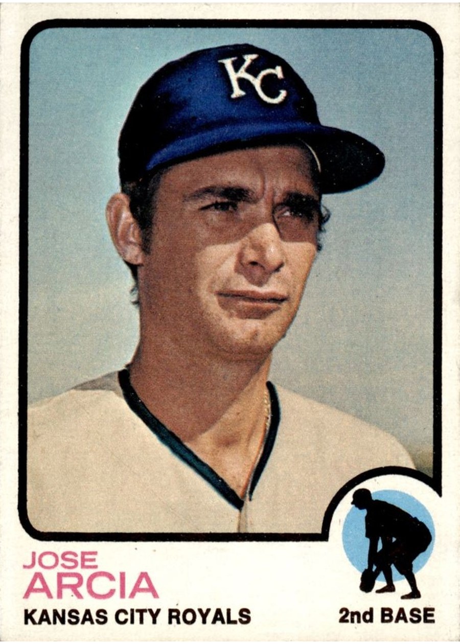 1973 Topps #466 Jose Arcia, Kansas City Royals