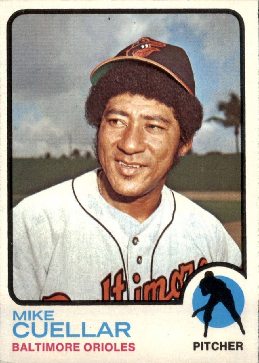 1973 Topps #470 Mike Cuellar, Baltimore Orioles