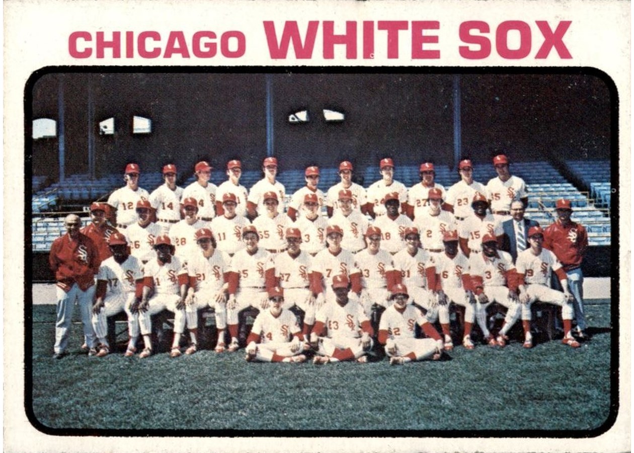 1973 Topps #481 Chicago White Sox