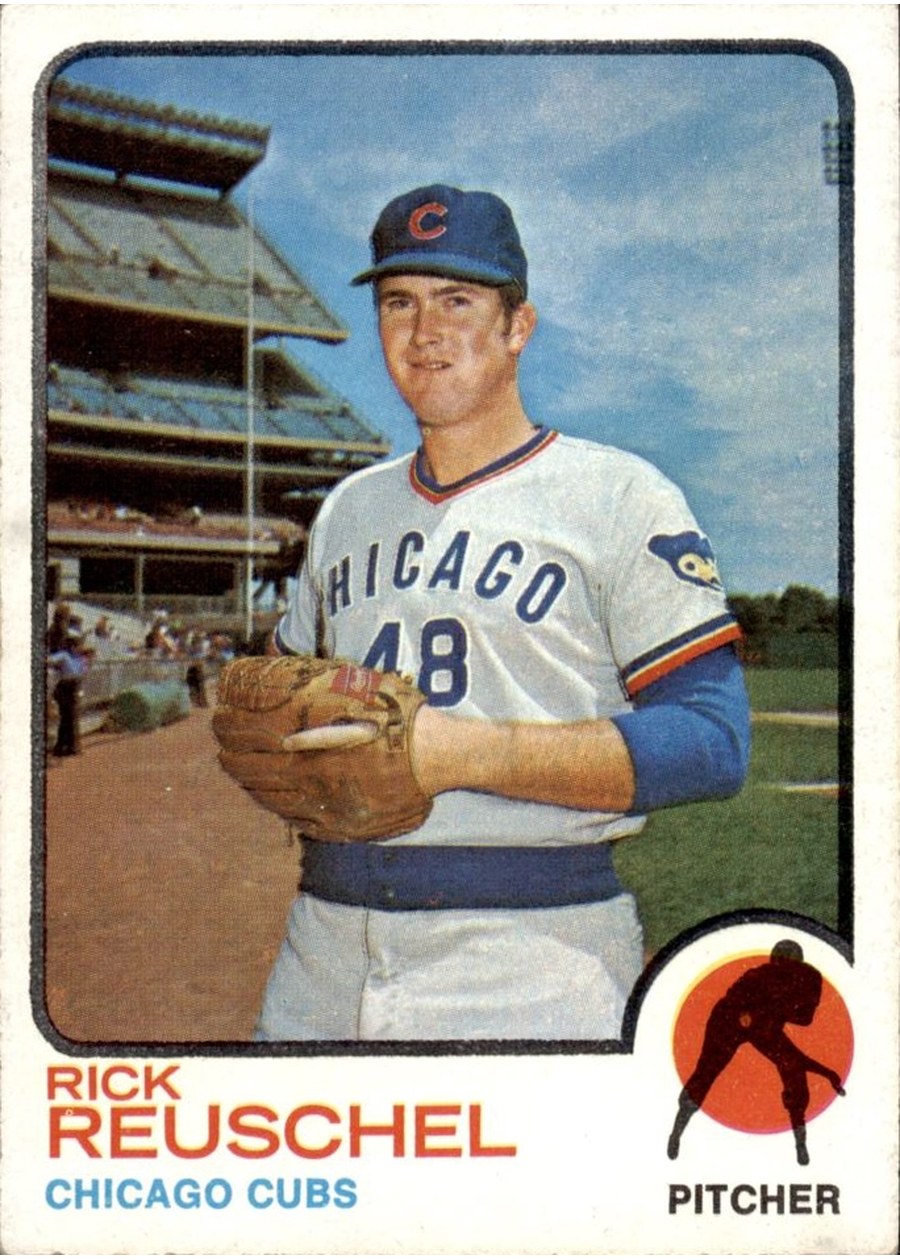 1973 Topps #482 Rick Reuschel, Chicago Cubs