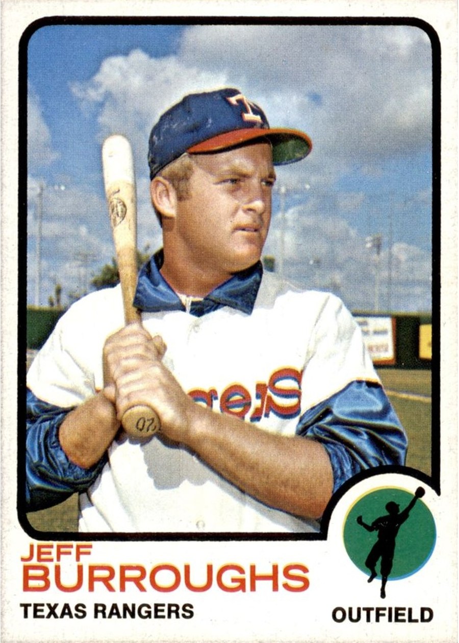 1973 Topps #489 Jeff Burroughs, Texas Rangers