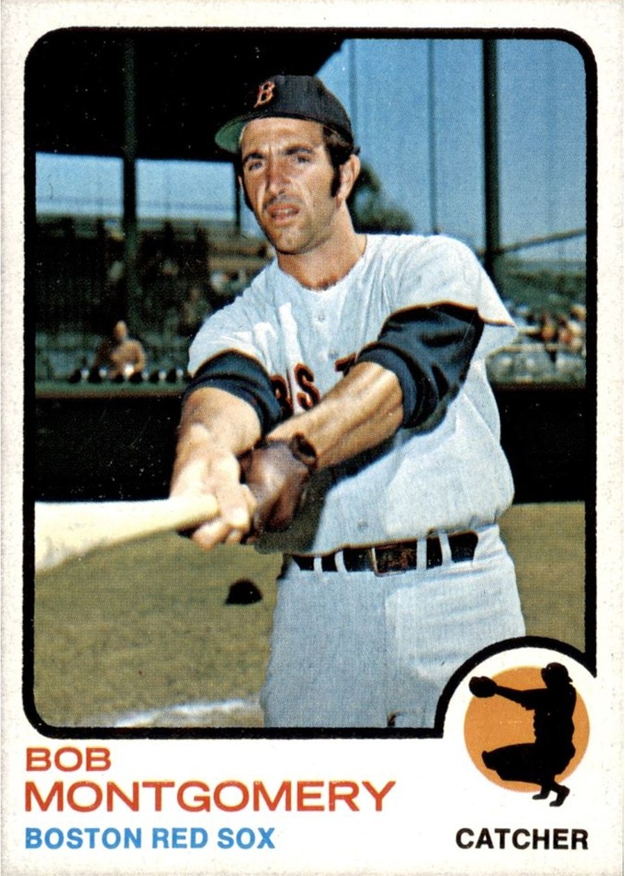 1973 Topps #491 Bob Montgomery, Boston Red Sox