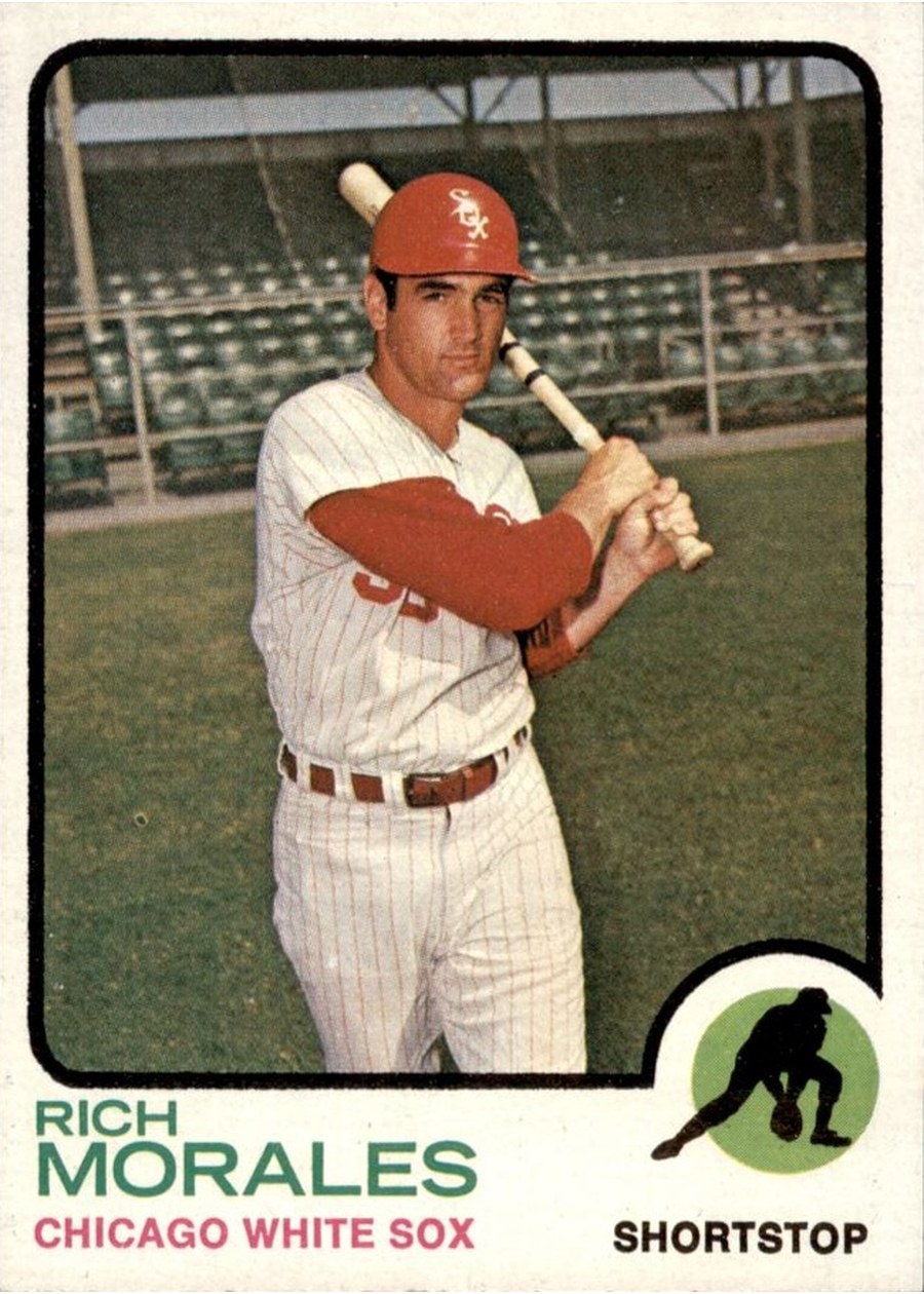 1973 Topps #494 Rich Morales, Chicago White Sox