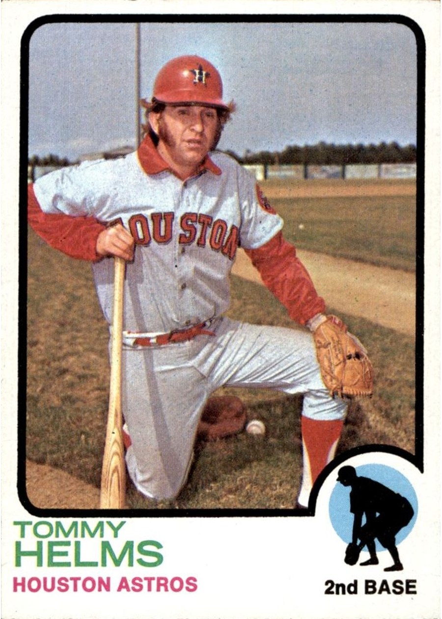 1973 Topps #495 Tommy Helms, Houston Astros