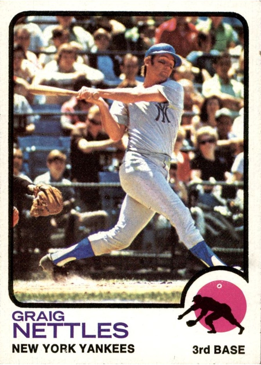 1973 Topps #498 Graig Nettles, New York Yankees