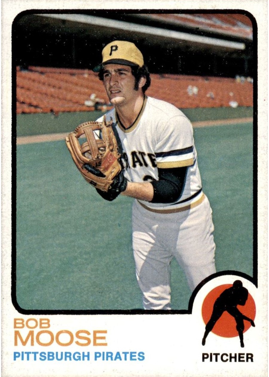 1973 Topps #499 Bob Moose, Pittsburgh Pirates