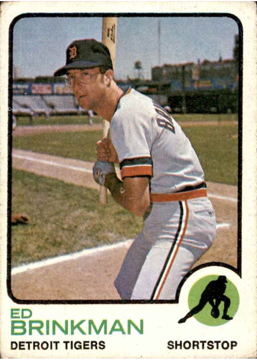 1973 Topps #5 Ed Brinkman, Detroit Tigers