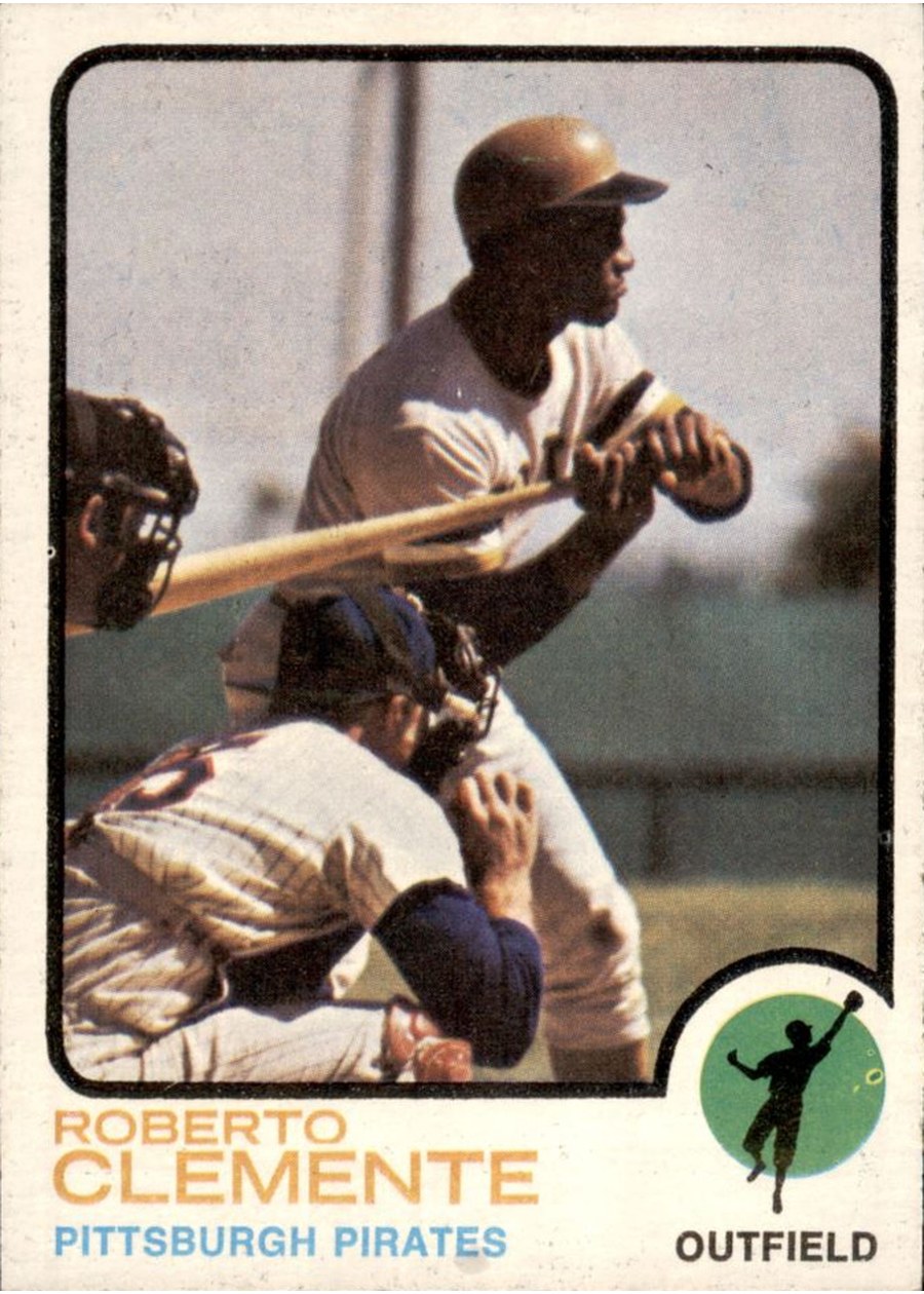 1973 Topps #50 Roberto Clemente, Pittsburgh Pirates