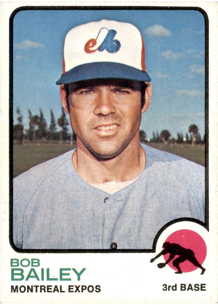 1973 Topps #505 Bob Bailey, Montreal Expos