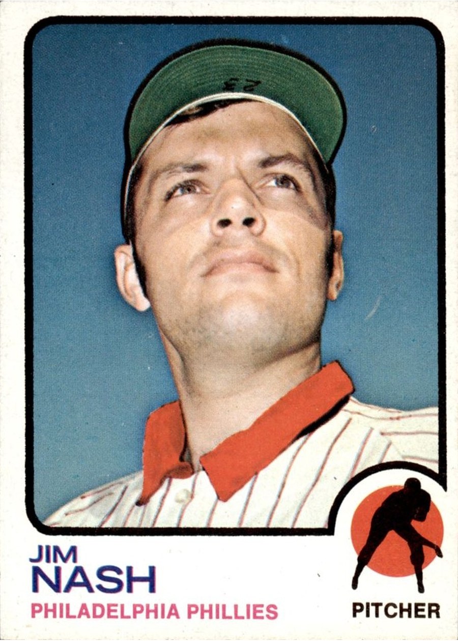 1973 Topps #509 Jim Nash, Philadelphia Phillies