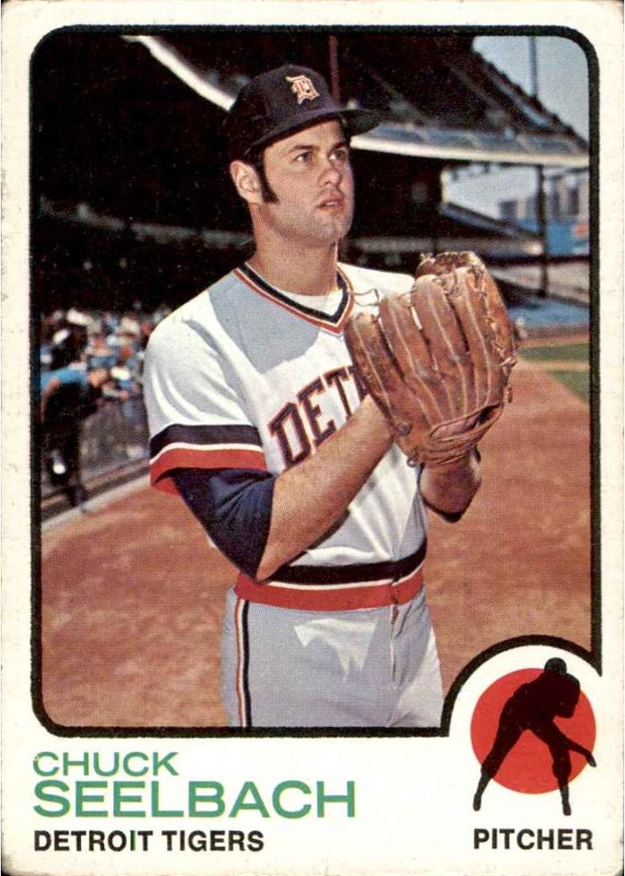 1973 Topps #51 Chuck Seelbach, Detroit Tigers
