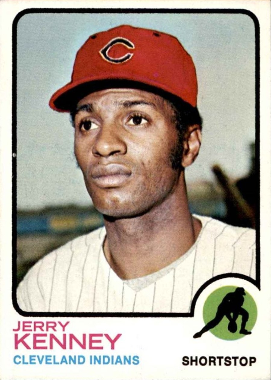 1973 Topps #514 Jerry Kenney, Cleveland Indians