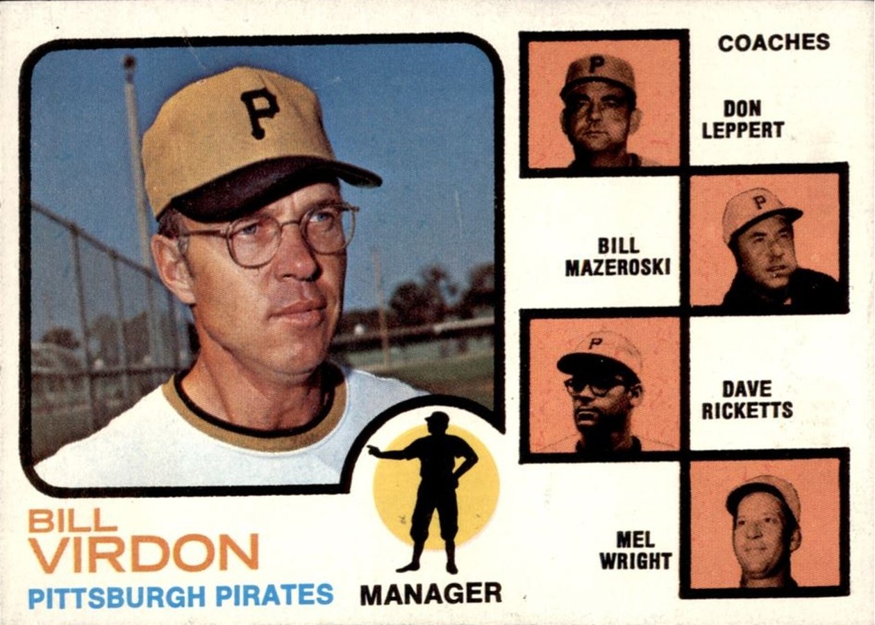 1973 Topps #517 Pirates Field Leaders, Pittsburgh Pirates