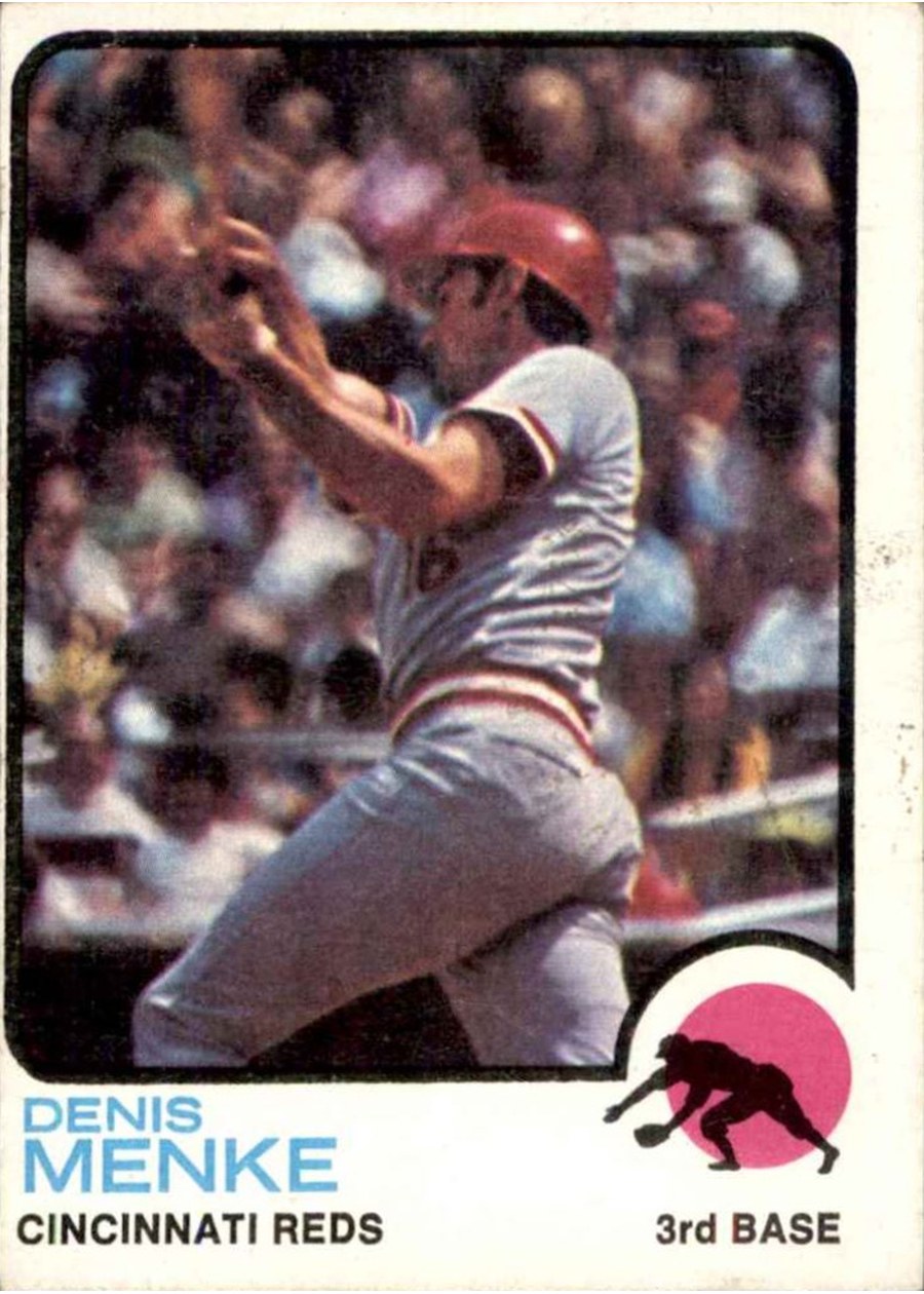 1973 Topps #52 Denis Menke, Cincinnati Reds