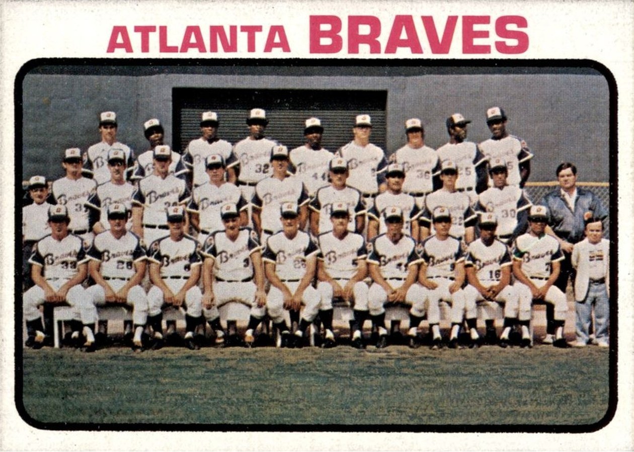 1973 Topps #521 Atlanta Braves