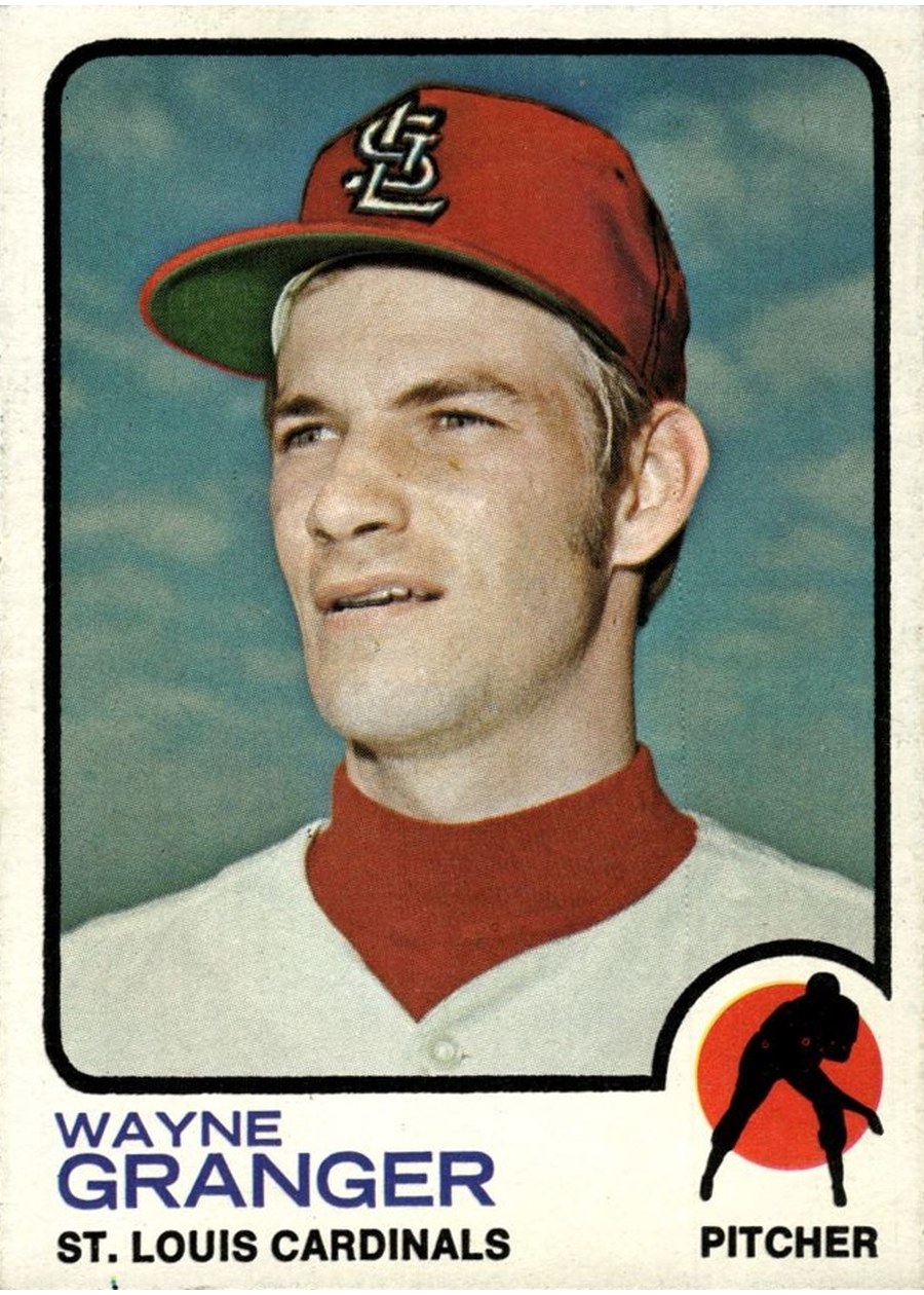 1973 Topps #523 Wayne Granger, St. Louis Cardinals