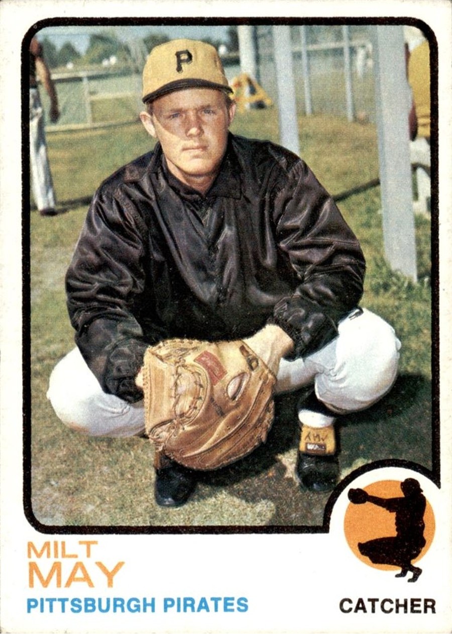1973 Topps #529 Milt May, Pittsburgh Pirates