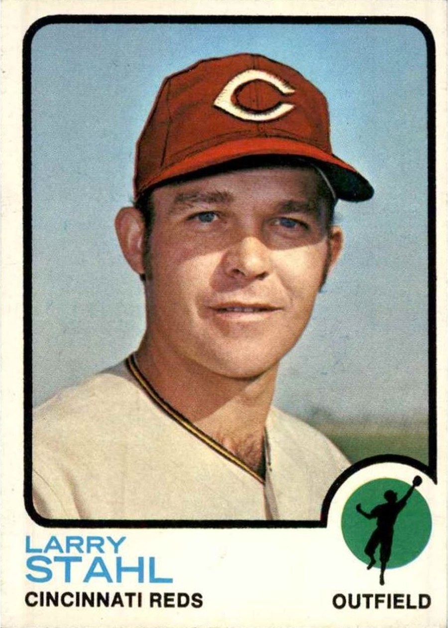 1973 Topps #533 Larry Stahl, Cincinnati Reds