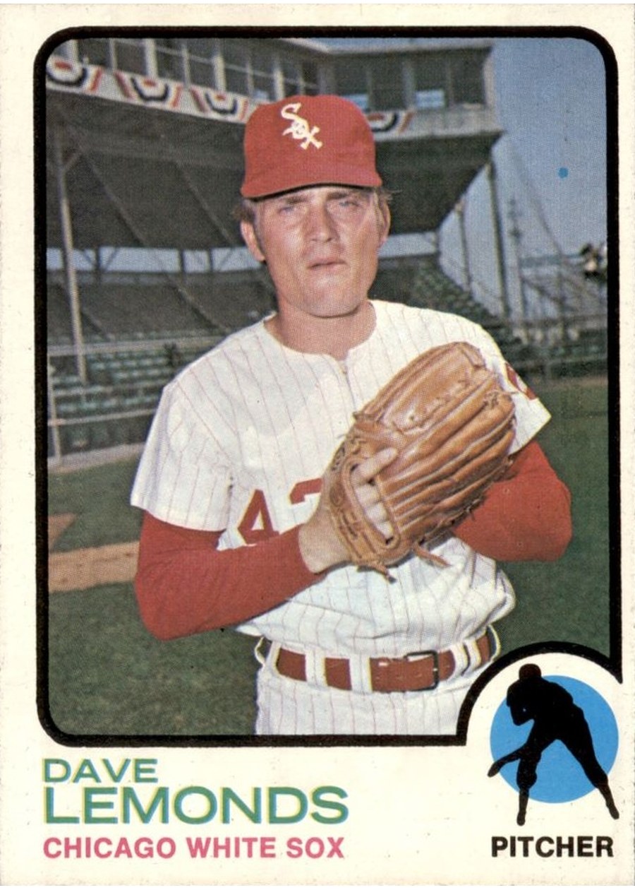 1973 Topps #534 Dave Lemonds, Chicago White Sox
