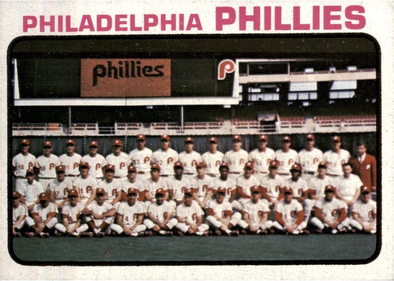 1973 Topps #536 Philadelphia Phillies