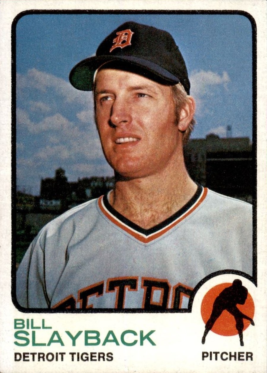 1973 Topps #537 Bill Slayback, Detroit Tigers