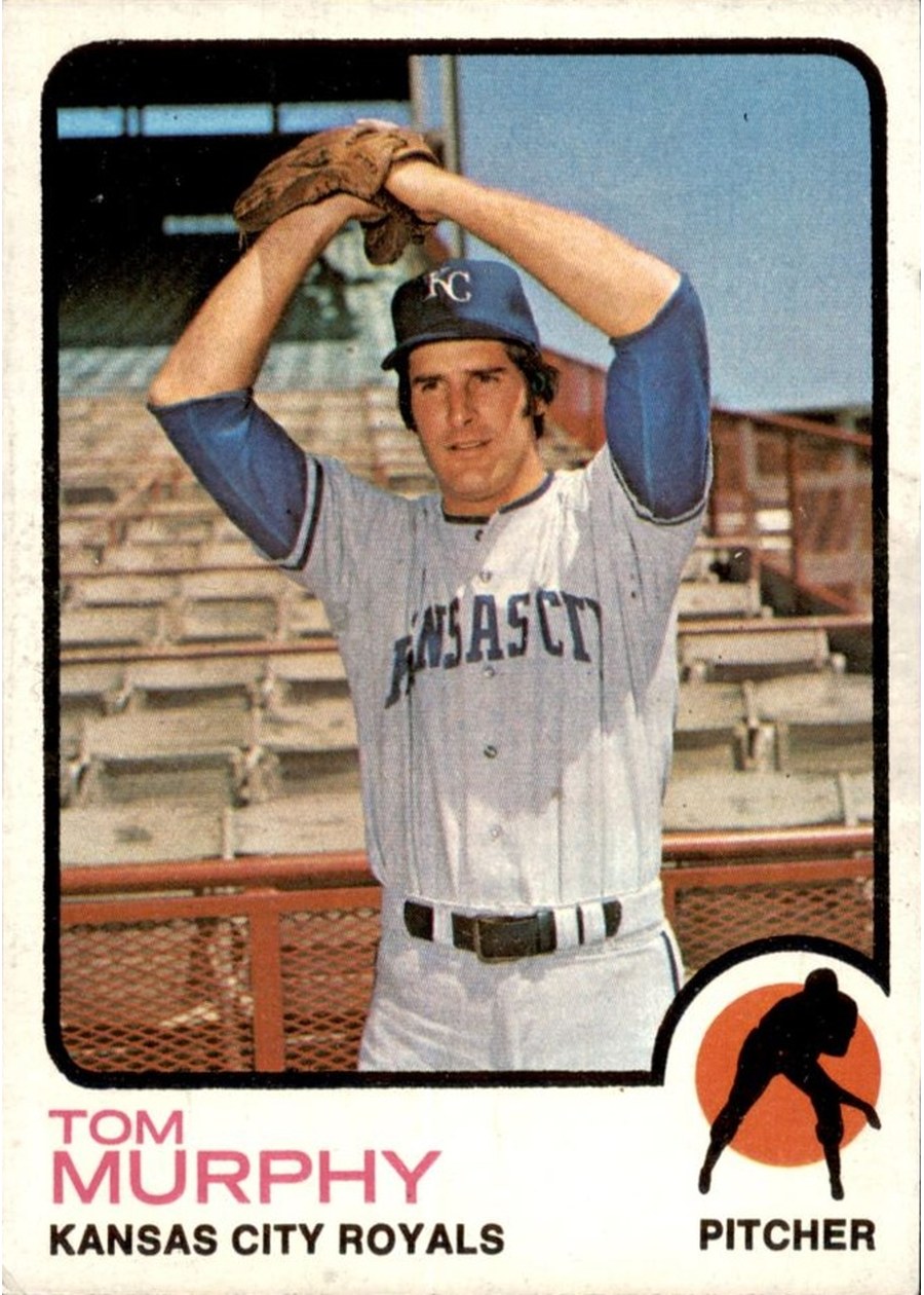 1973 Topps #539 Tom Murphy, Kansas City Royals