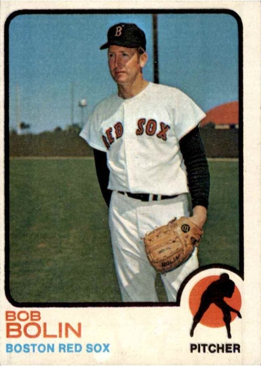 1973 Topps #541 Bob Bolin, Boston Red Sox