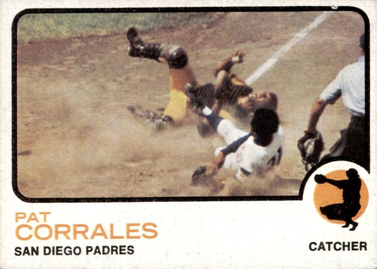 1973 Topps #542 Pat Corrales, San Diego Padres
