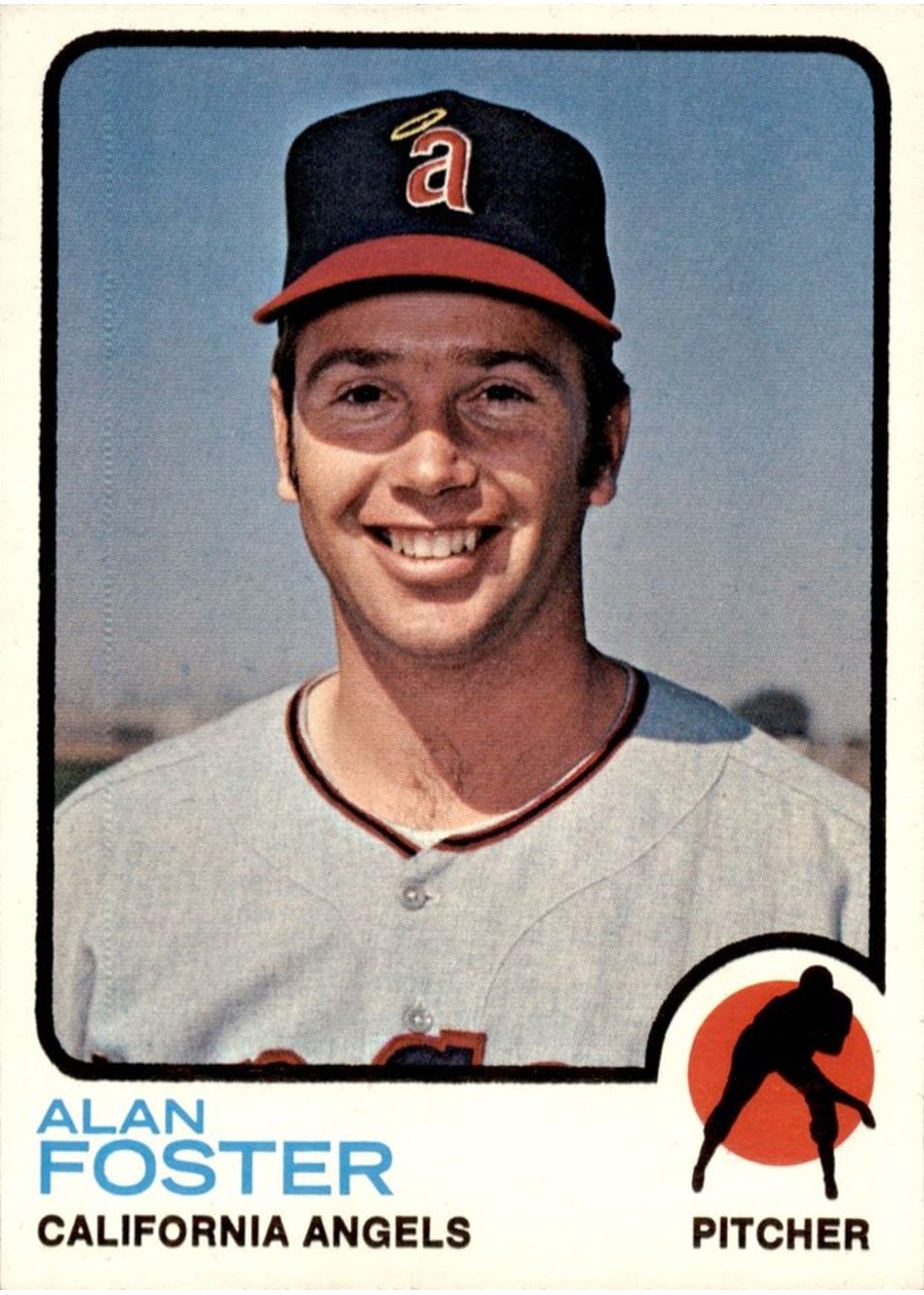 1973 Topps #543 Alan Foster, California Angels