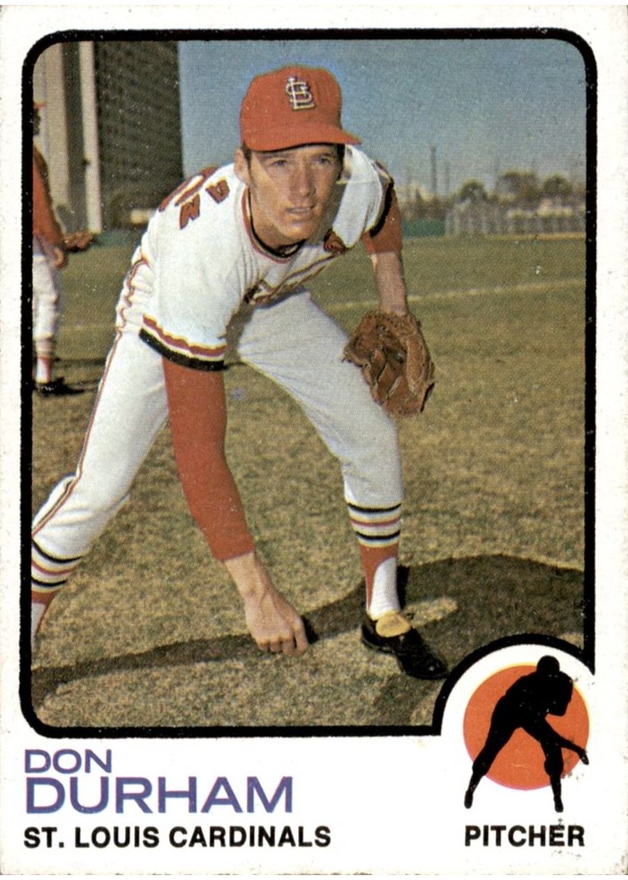 1973 Topps #548 Don Durham, St. Louis Cardinals