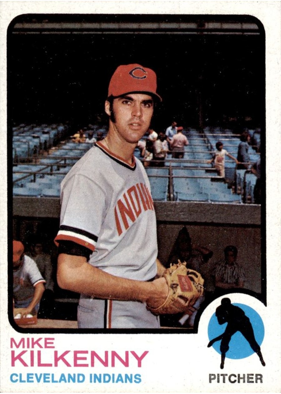 1973 Topps #551 Mike Kilkenny, Cleveland Indians