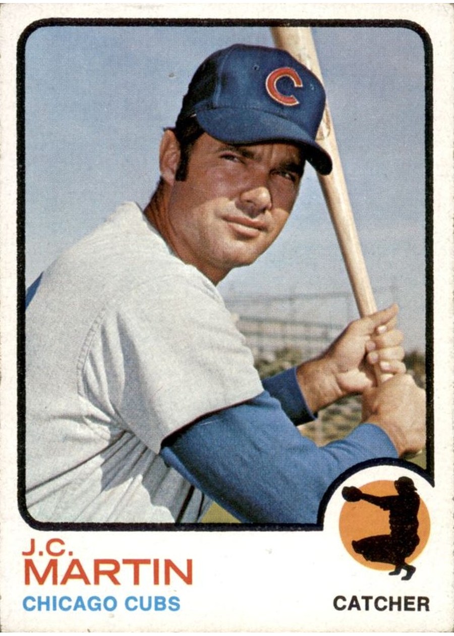 1973 Topps #552 J.C. Martin, Chicago Cubs