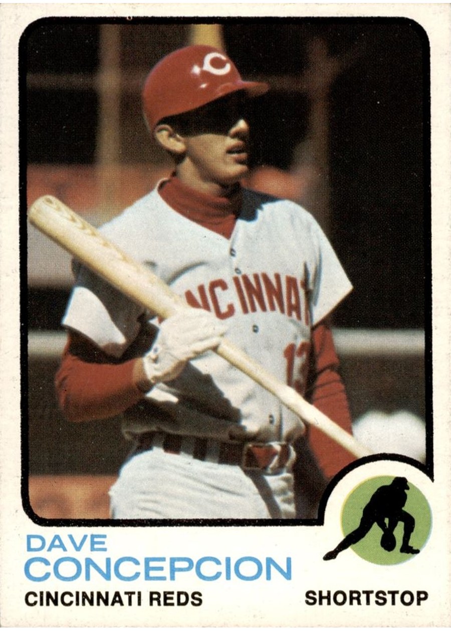 1973 Topps #554 Dave Concepcion, Cincinnati Reds