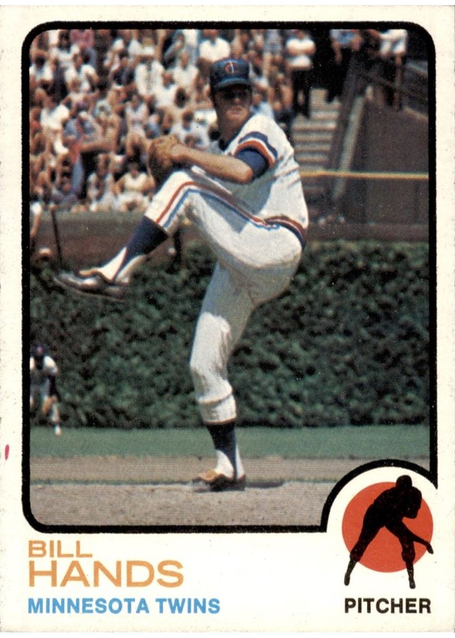 1973 Topps #555 Bill Hands, Minnesota Twins