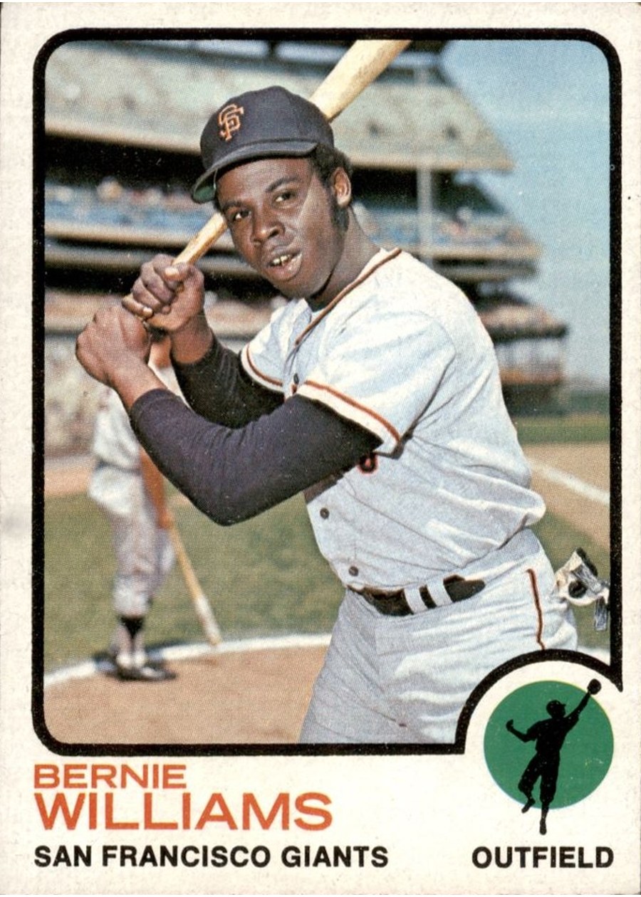 1973 Topps #557 Bernie Williams, San Francisco Giants