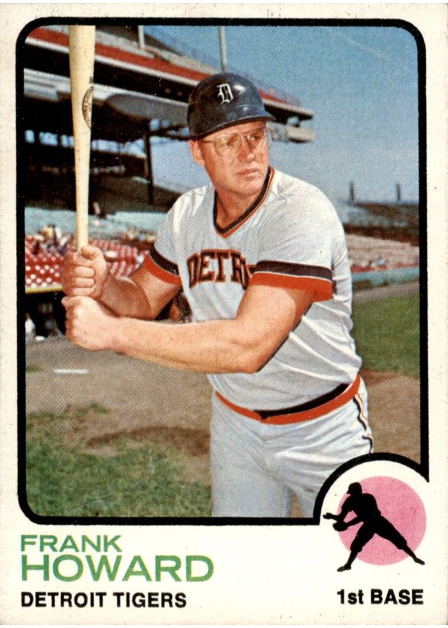 1973 Topps #560 Frank Howard, Detroit Tigers
