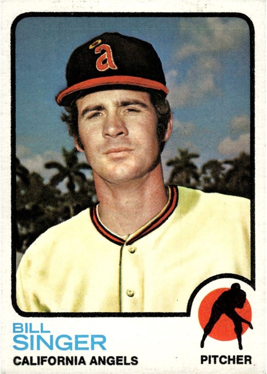 1973 Topps #570 Bill Singer, California Angels