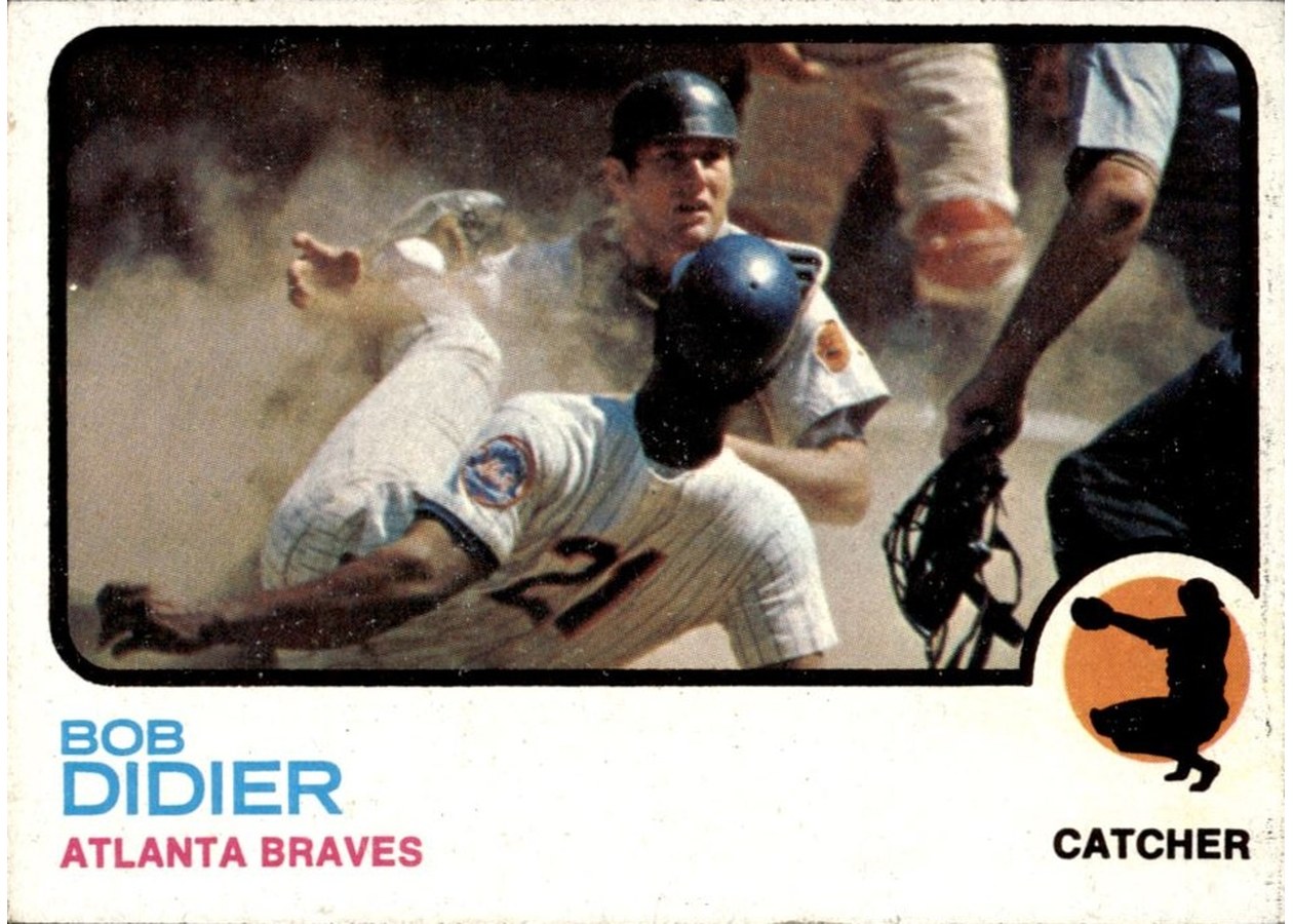 1973 Topps #574 Bob Didier, Atlanta Braves