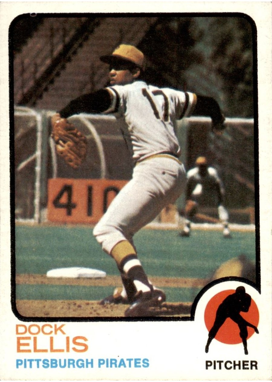 1973 Topps #575 Dock Ellis, Pittsburgh Pirates