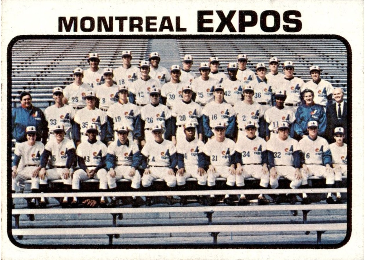 1973 Topps #576 Montreal Expos