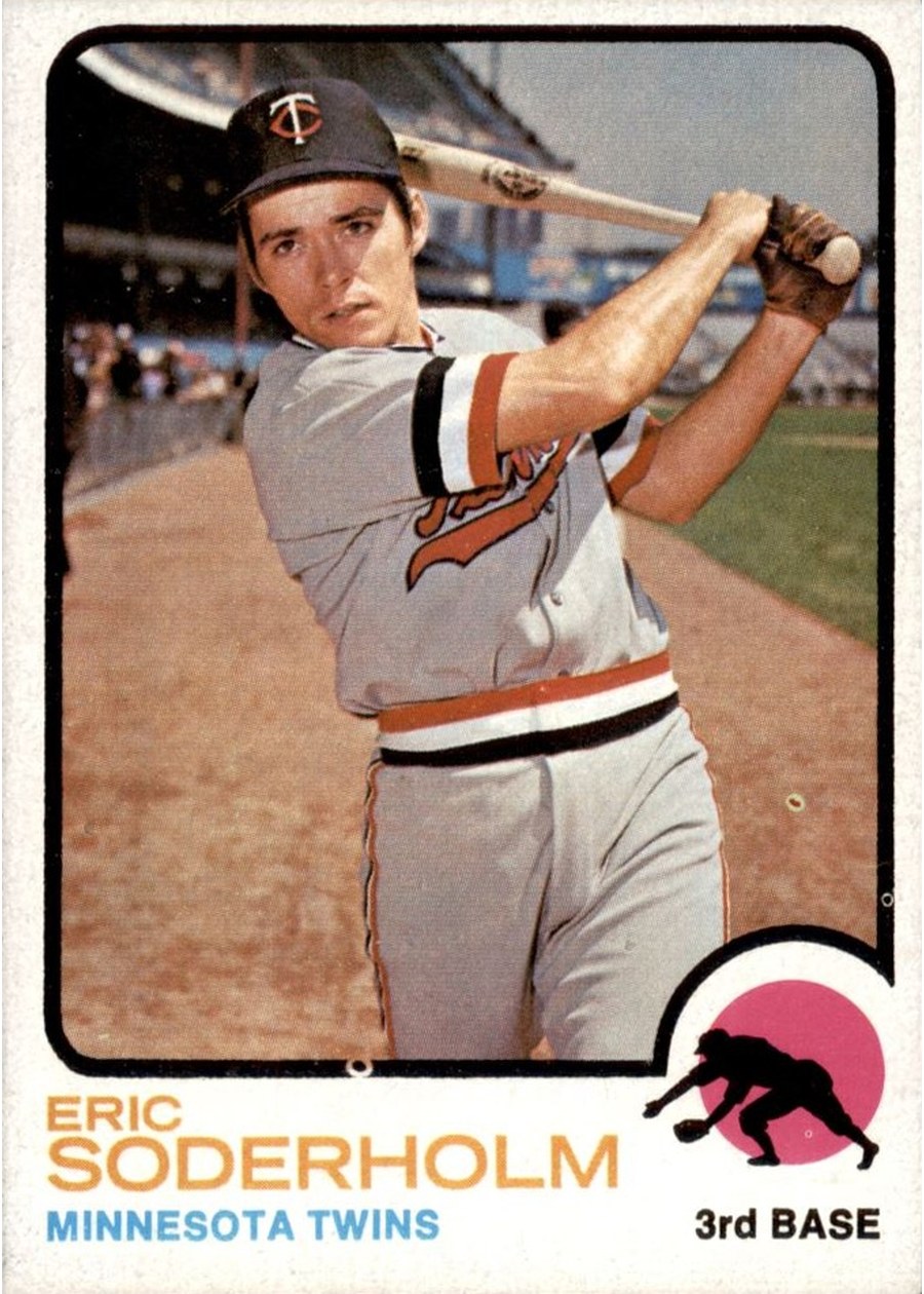 1973 Topps #577 Eric Soderholm, Minnesota Twins