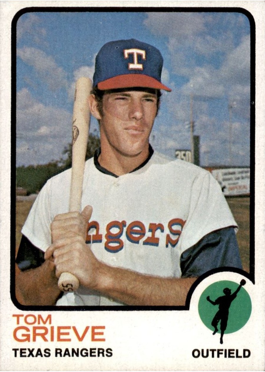 1973 Topps #579 Tom Grieve, Texas Rangers