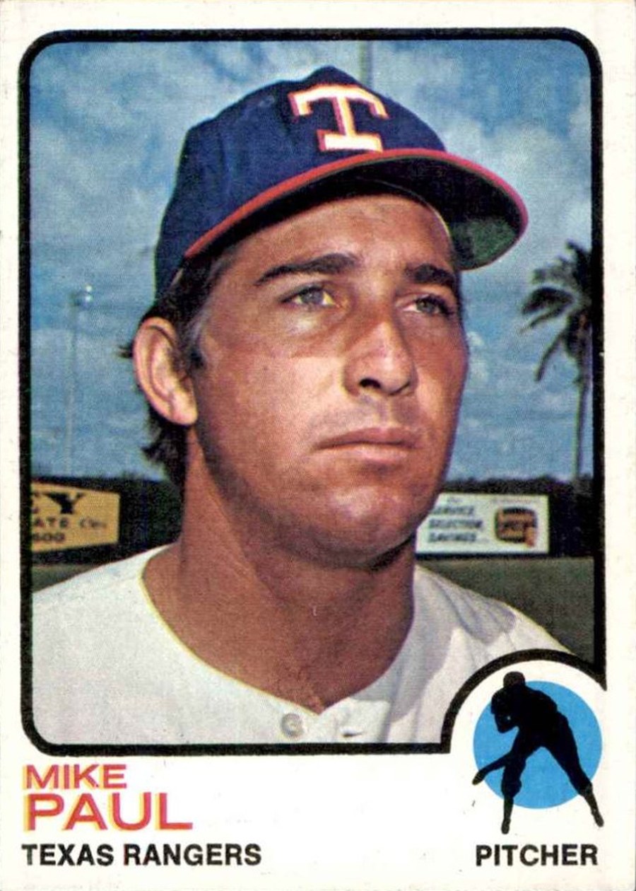 1973 Topps #58 Mike Paul, Texas Rangers
