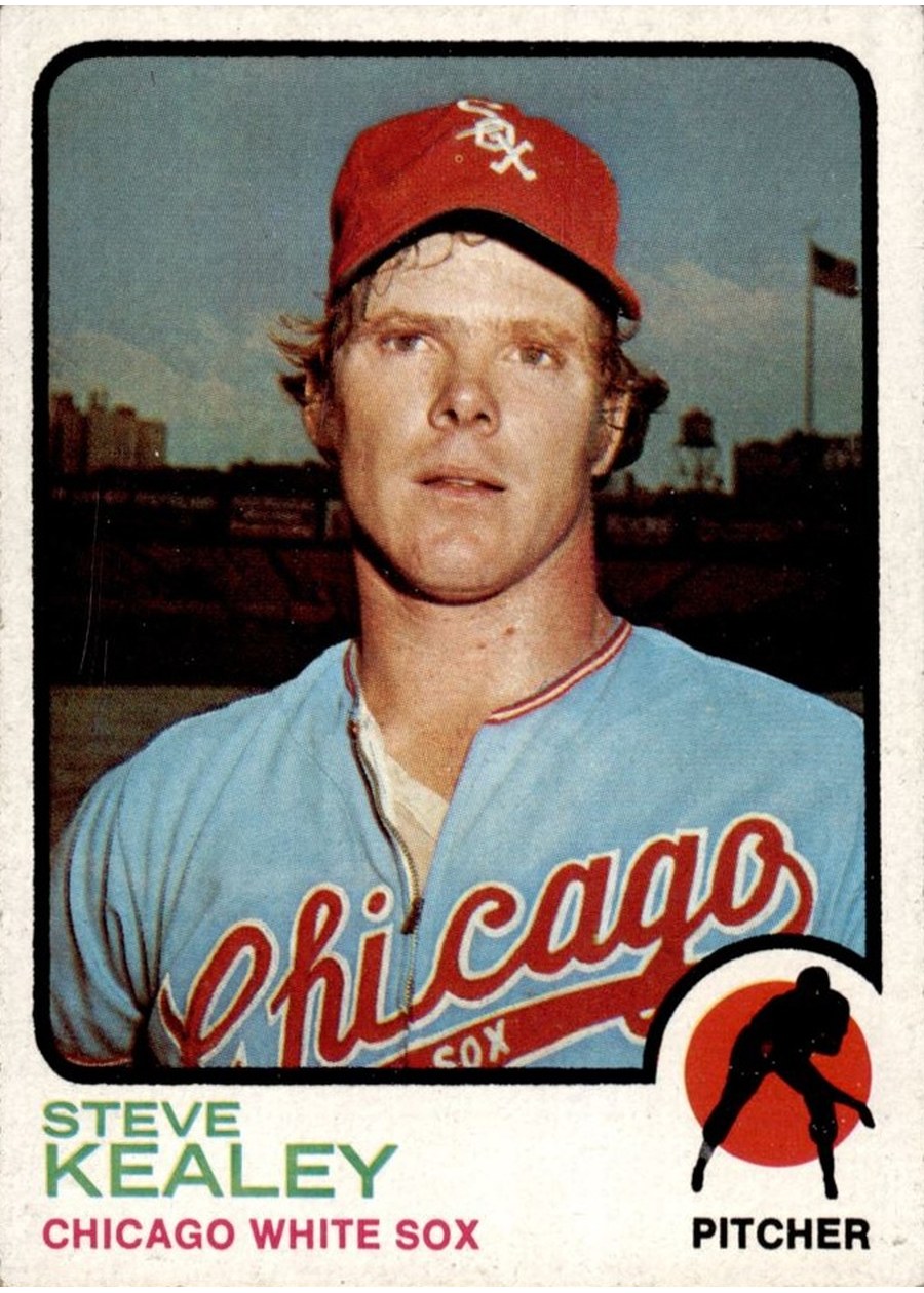 1973 Topps #581 Steve Kealey, Chicago White Sox